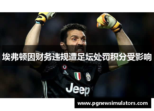 埃弗顿因财务违规遭足坛处罚积分受影响